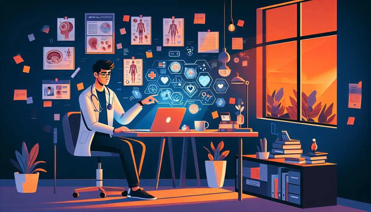 Illustration for The Ultimate Guide to Efficient Medical Studying with AI